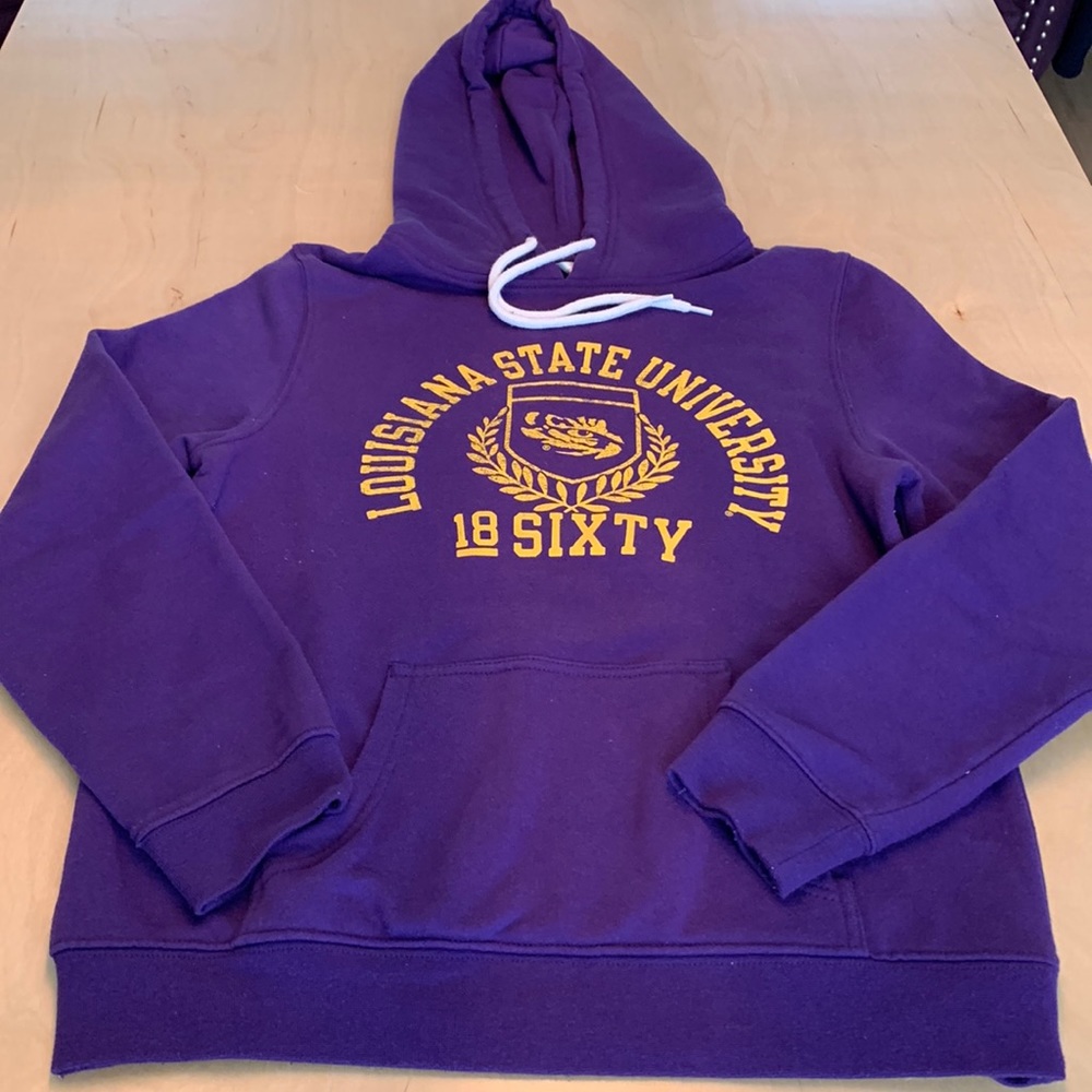 LSU Hooded Sweatshirt Small 4/6
